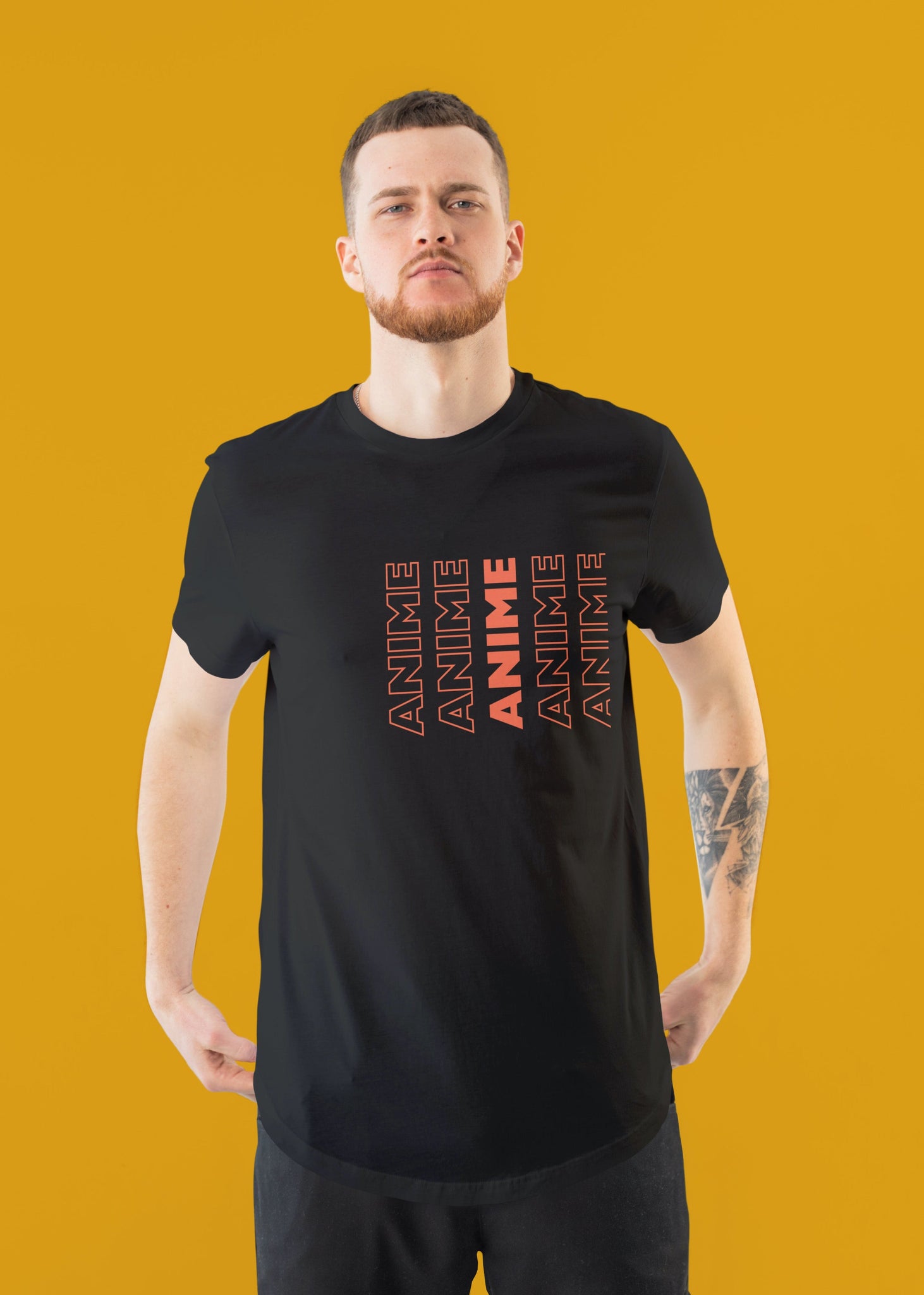Dragonball Goku ultra instinct print oversized tee