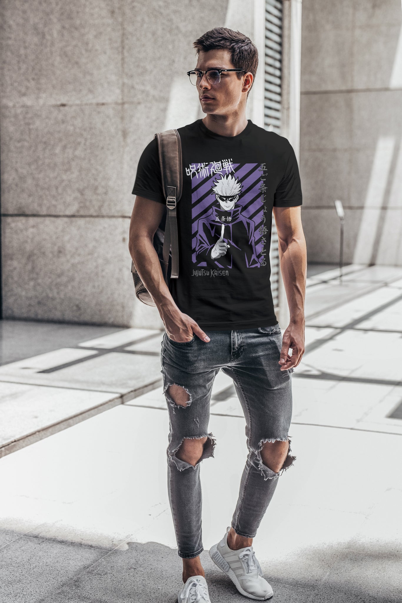 Saturo Gojo printed tee