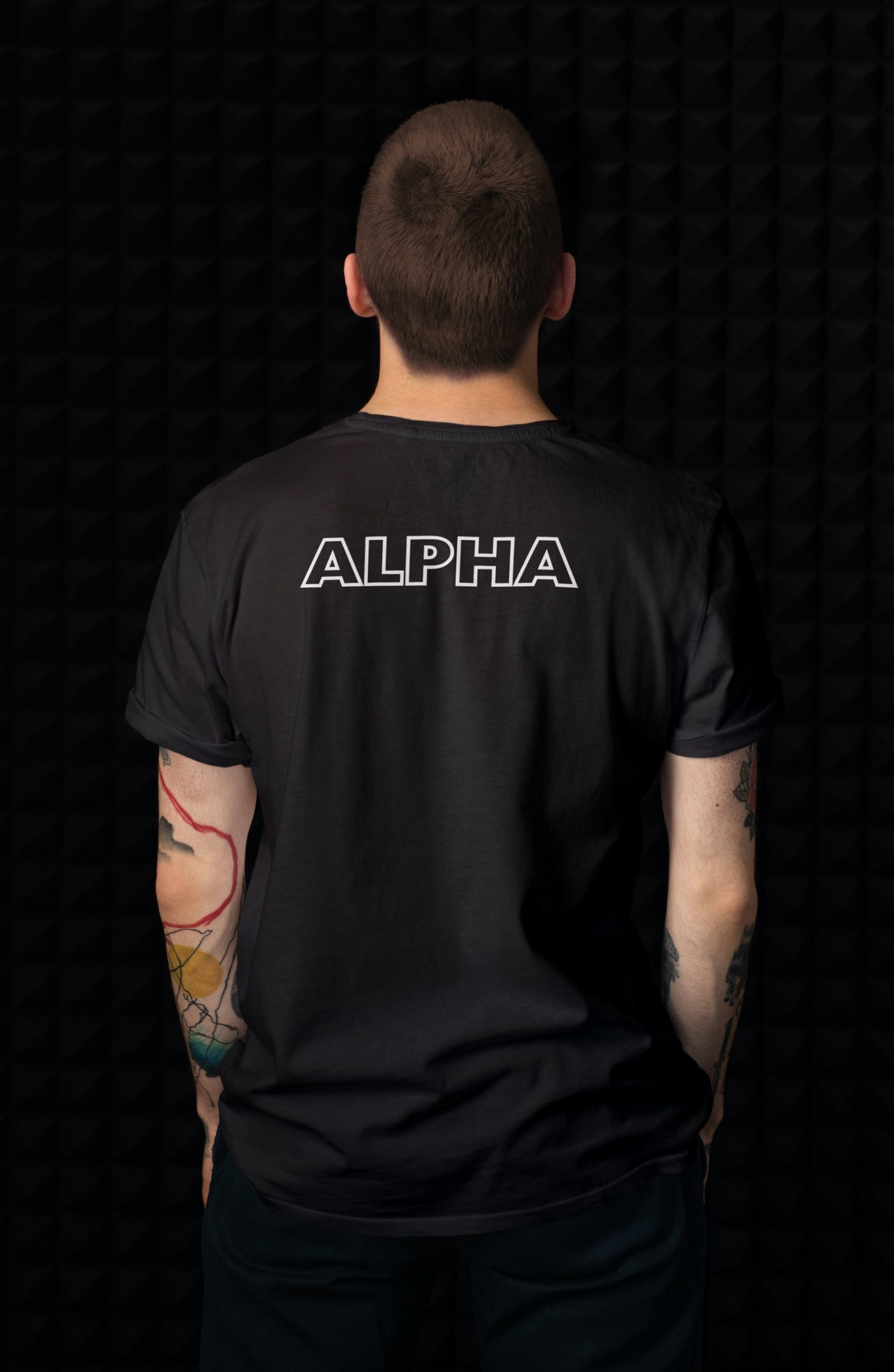 Aplha tiger print oversized tee