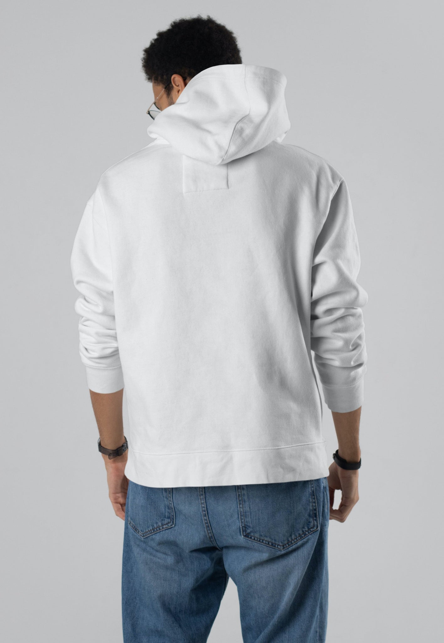 HOT WHITE HOODIE