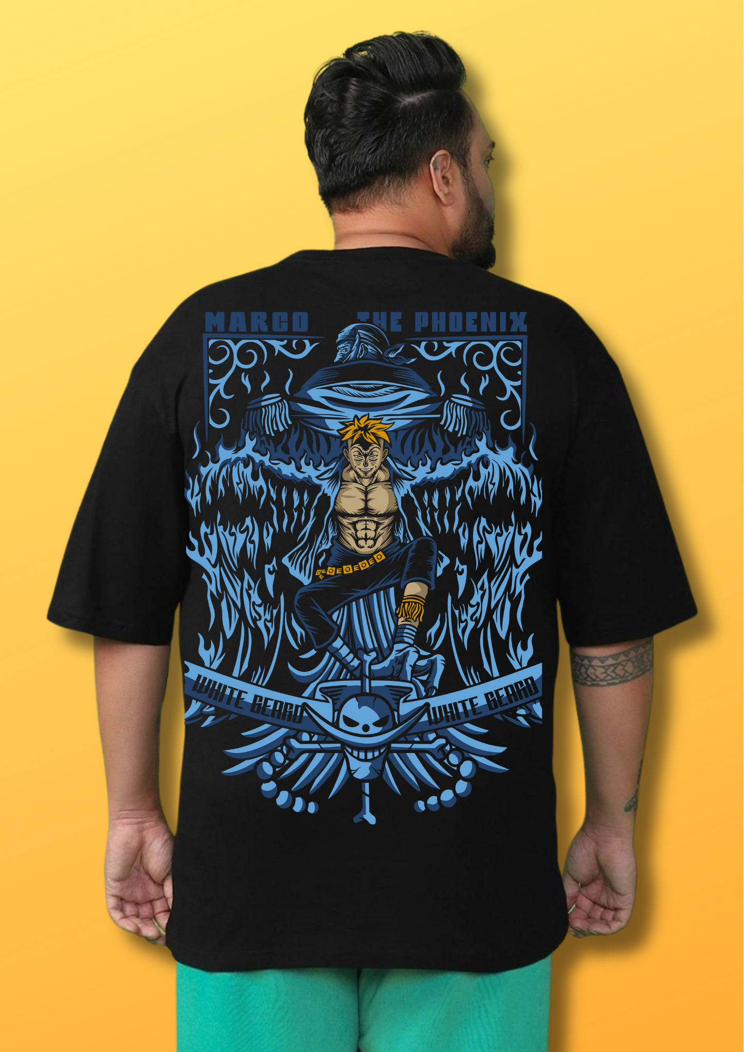Marco the phonix printed t-shirt