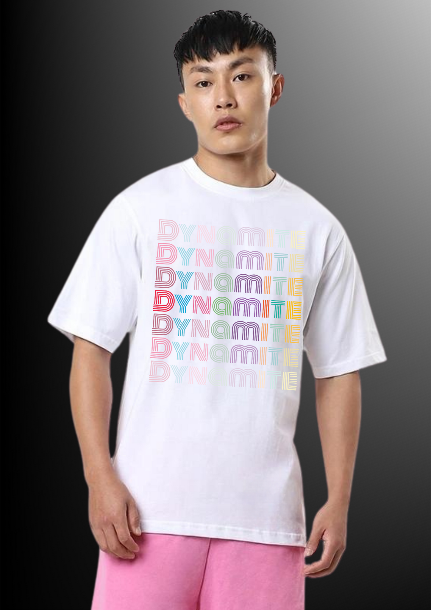 BTS Dynamite Printed T-shirt