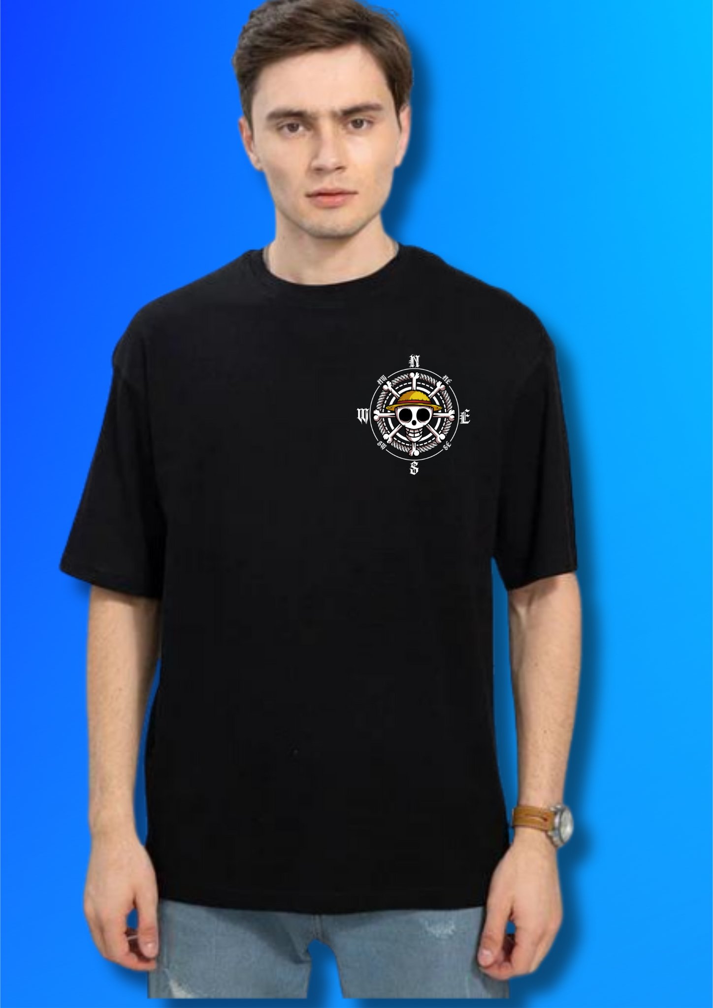 Monkey D. Luffy printed t-shirt