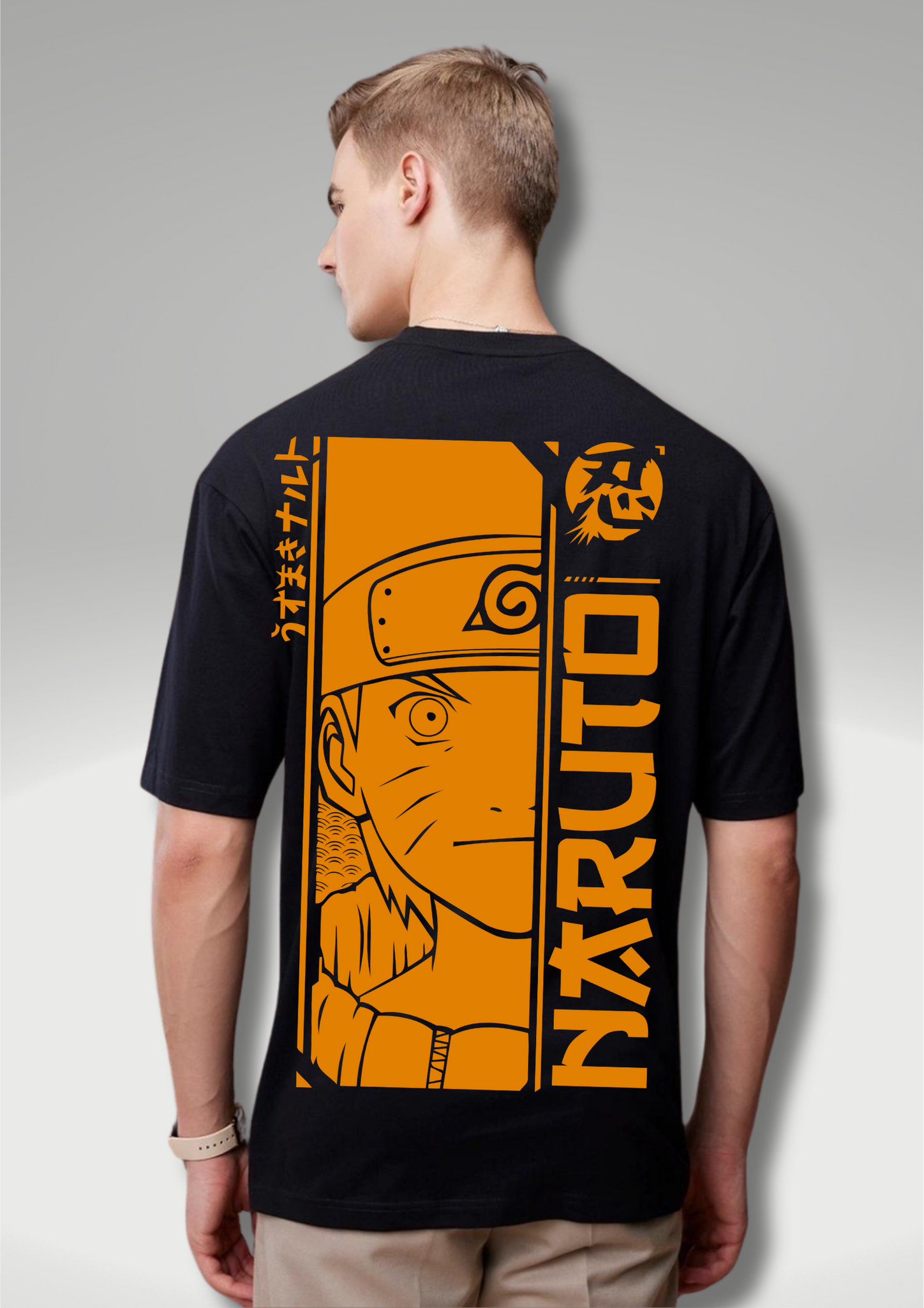 Naruto anime printed t-shirt