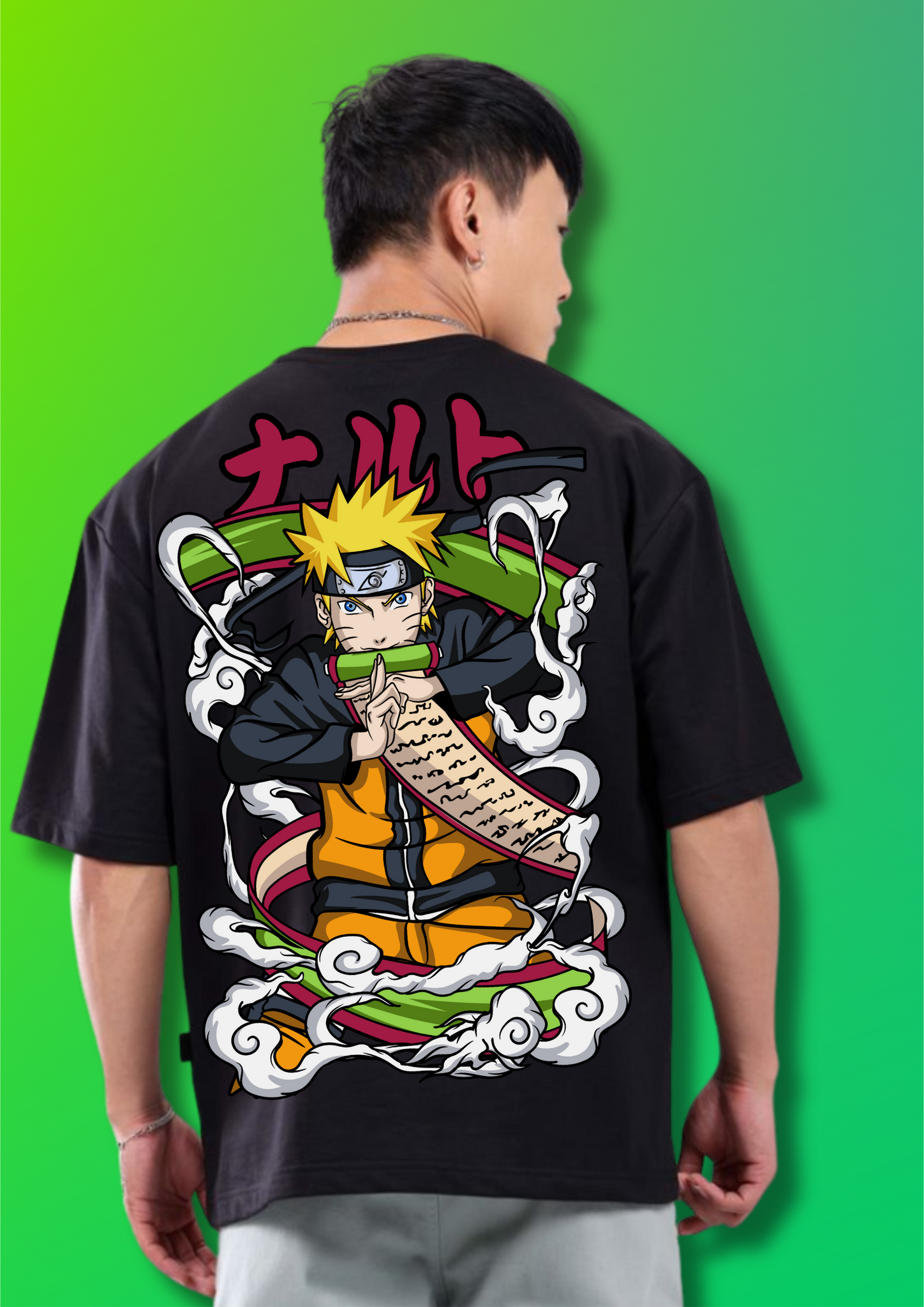 Naruto Uzumaki printed t-shirt