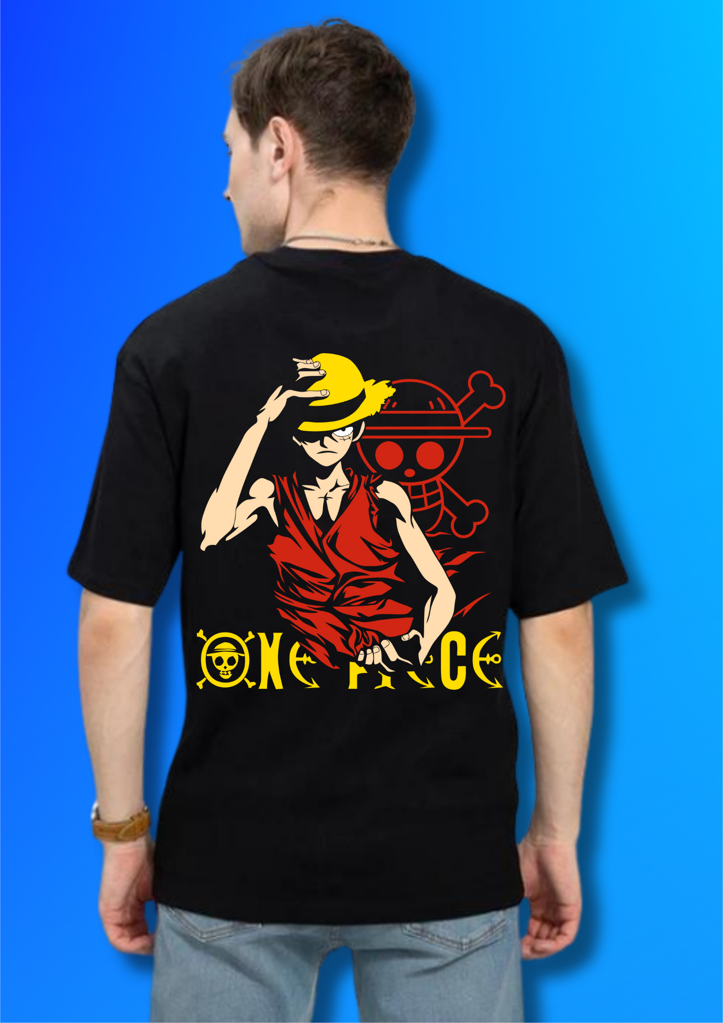 Monkey D. Luffy printed t-shirt