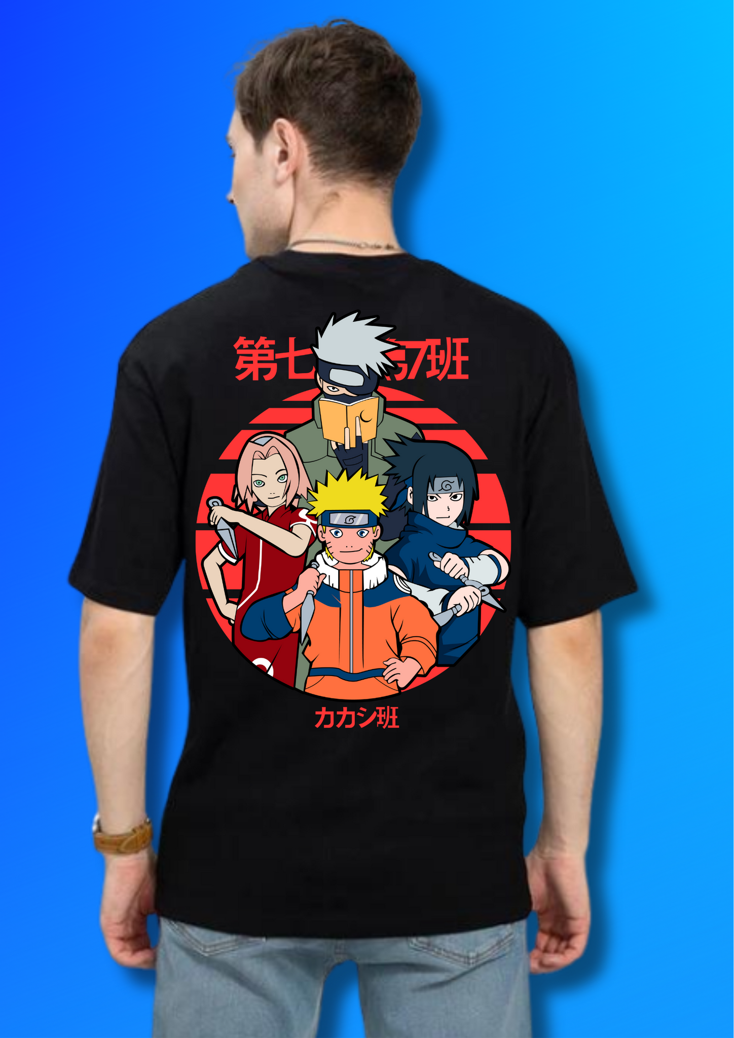 Naruto printed tshirt