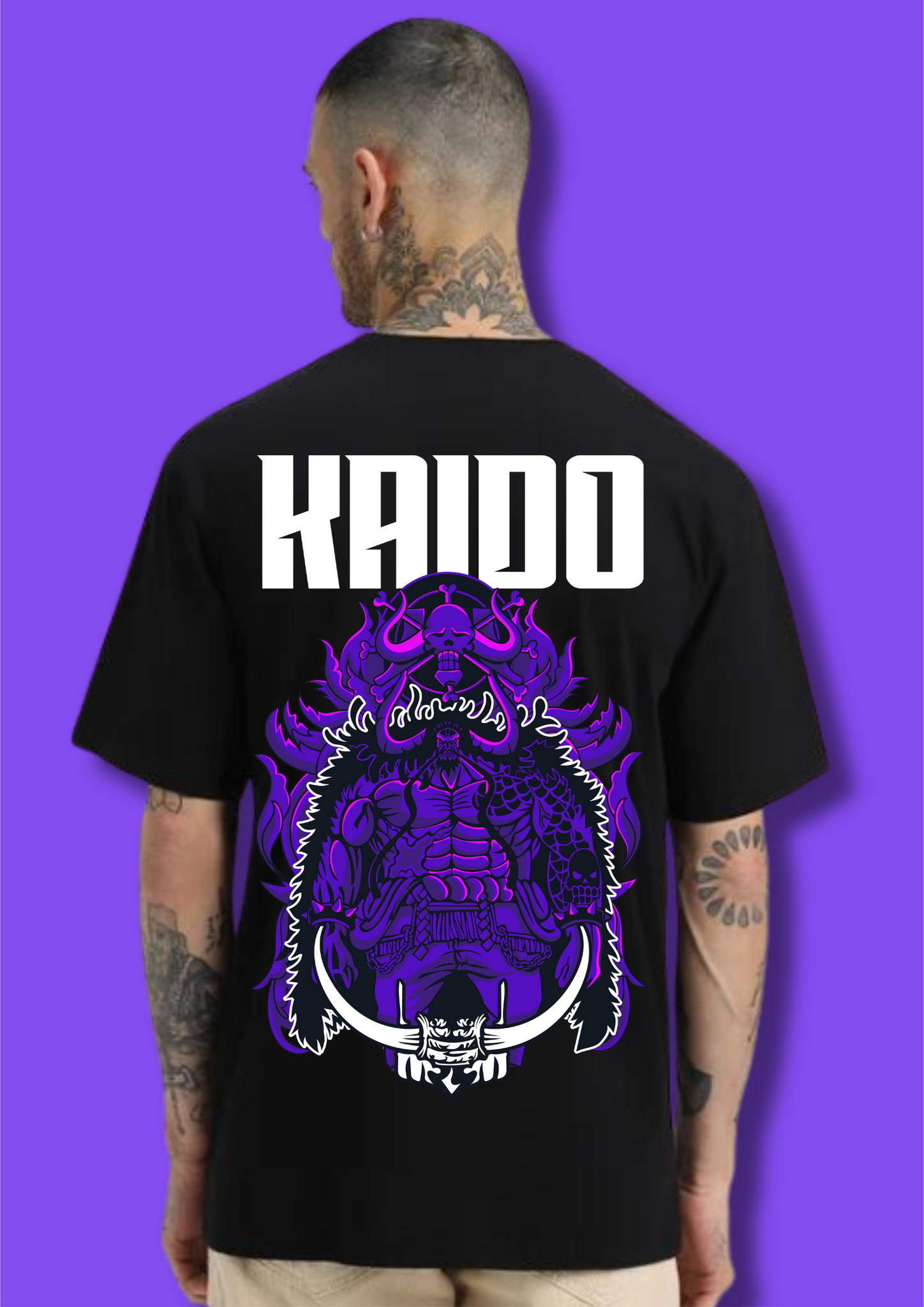 One piece kaido printed t-shirt