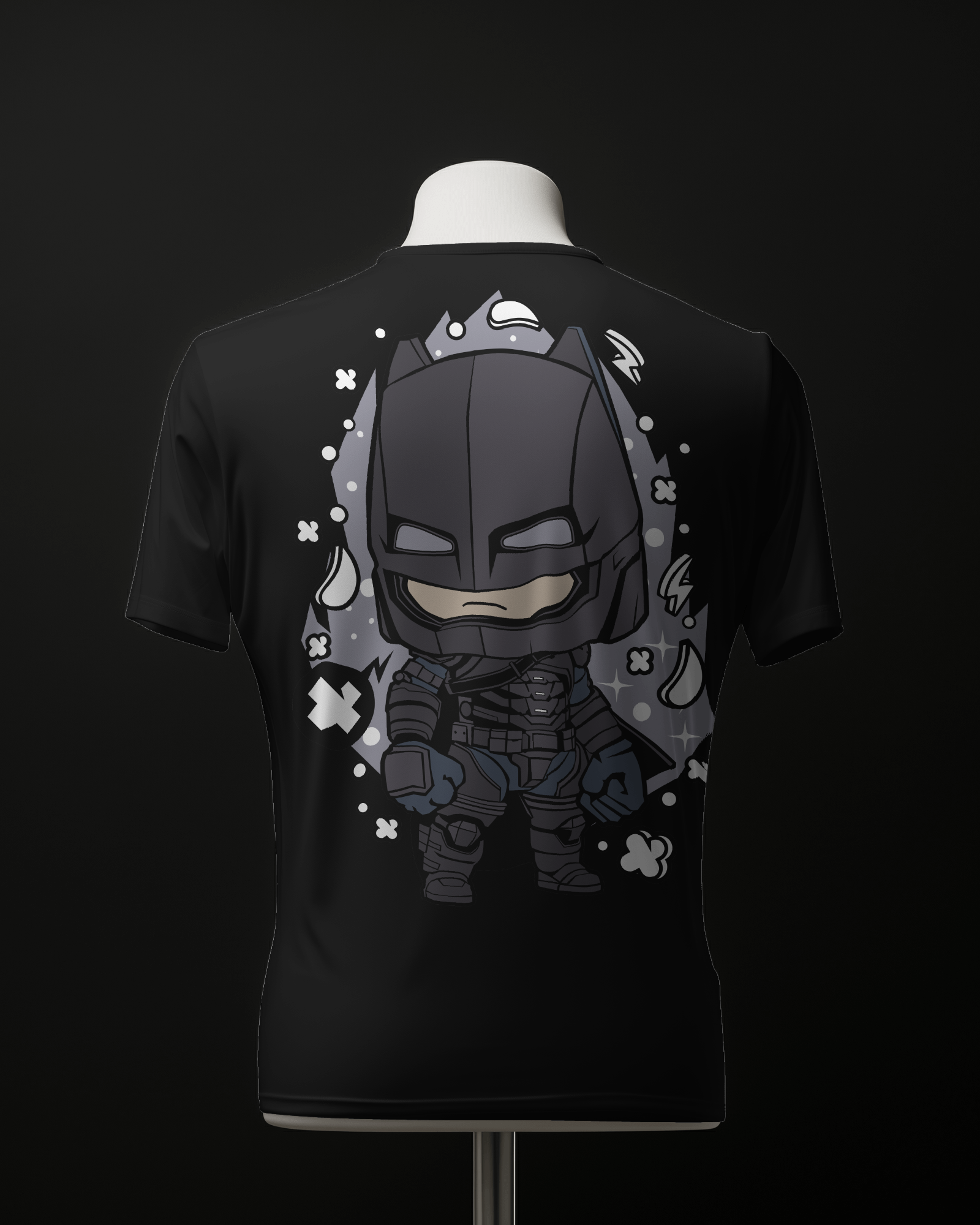Batman printed oversizzz tee's