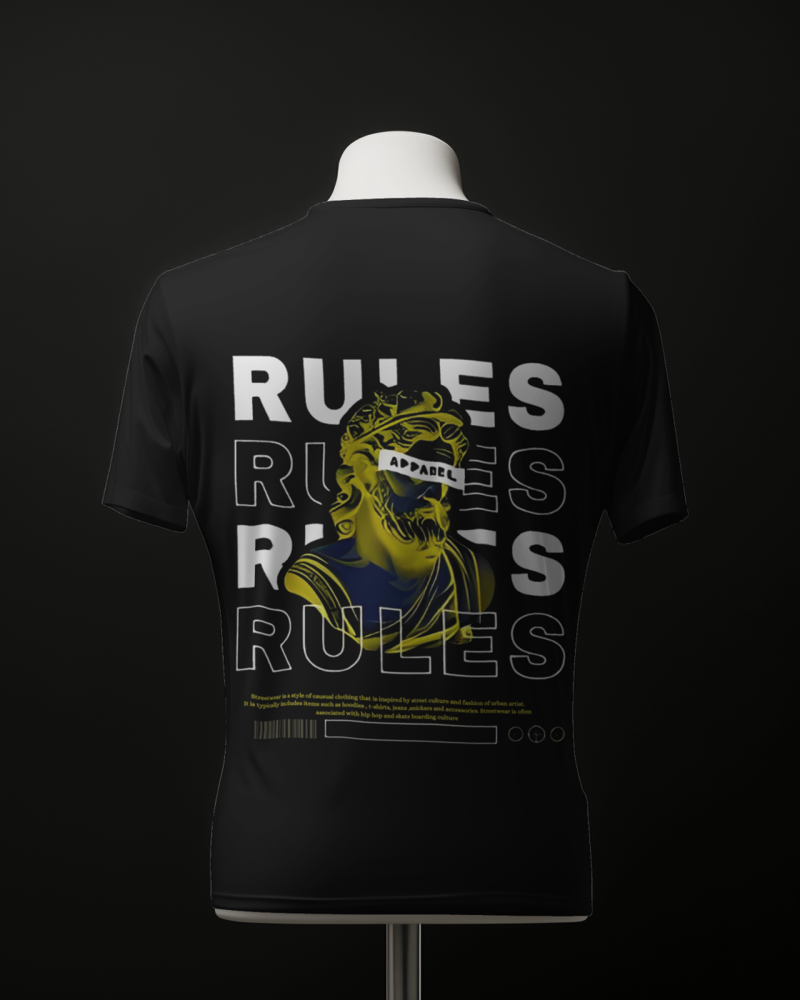 HOT Rules printed tshirt