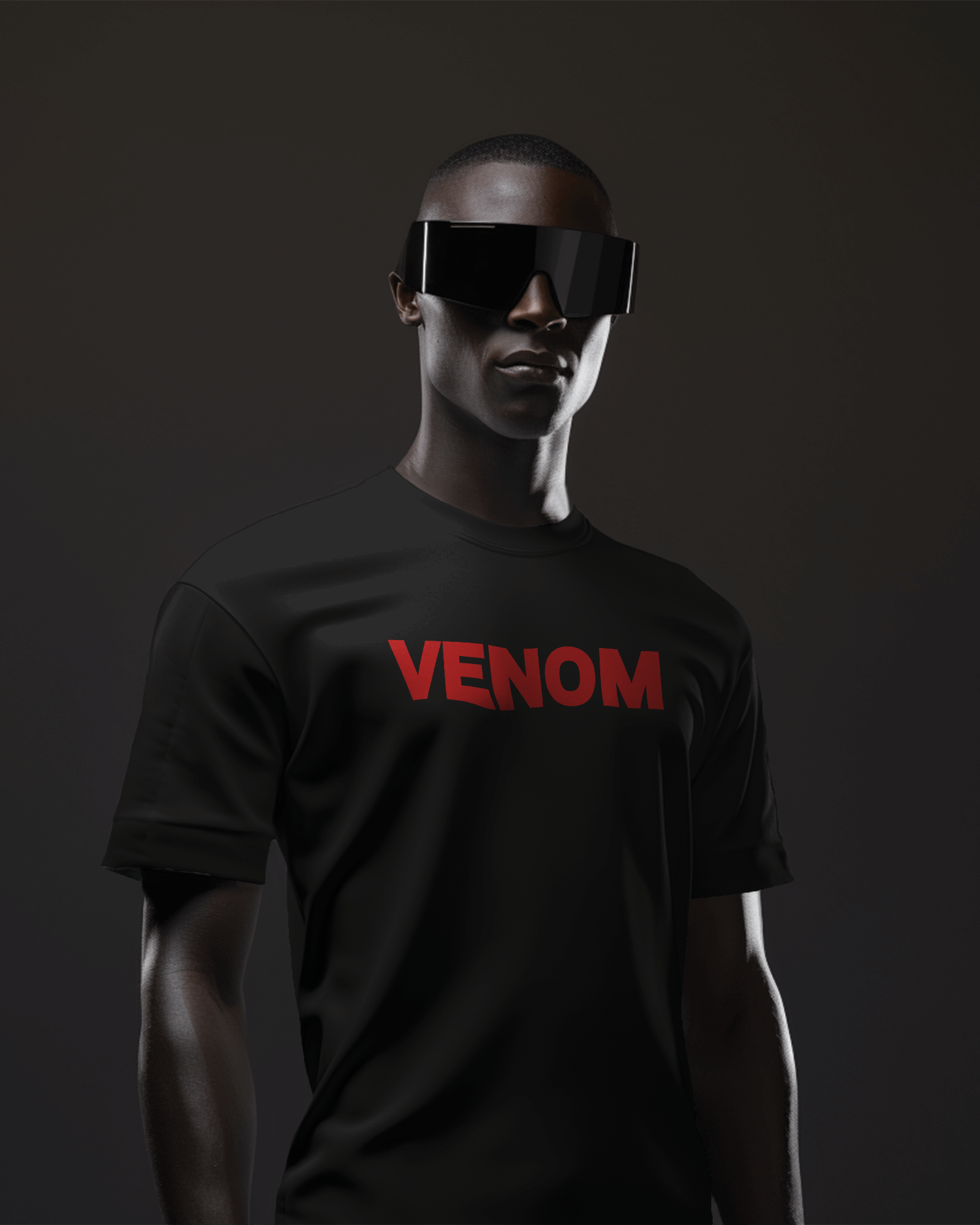 VENOM cartoon printed oversized tee