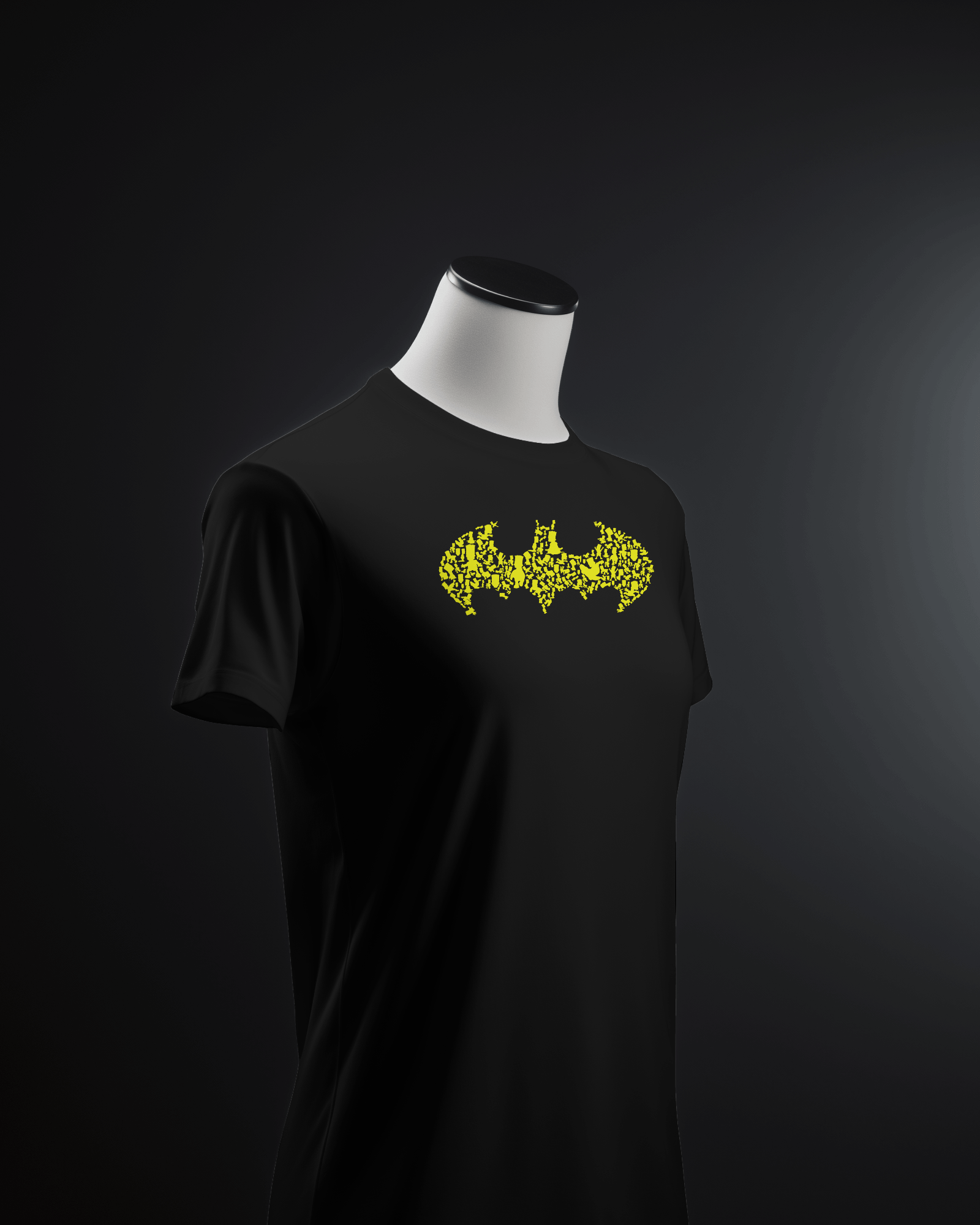 Batman printed oversizzz tee's