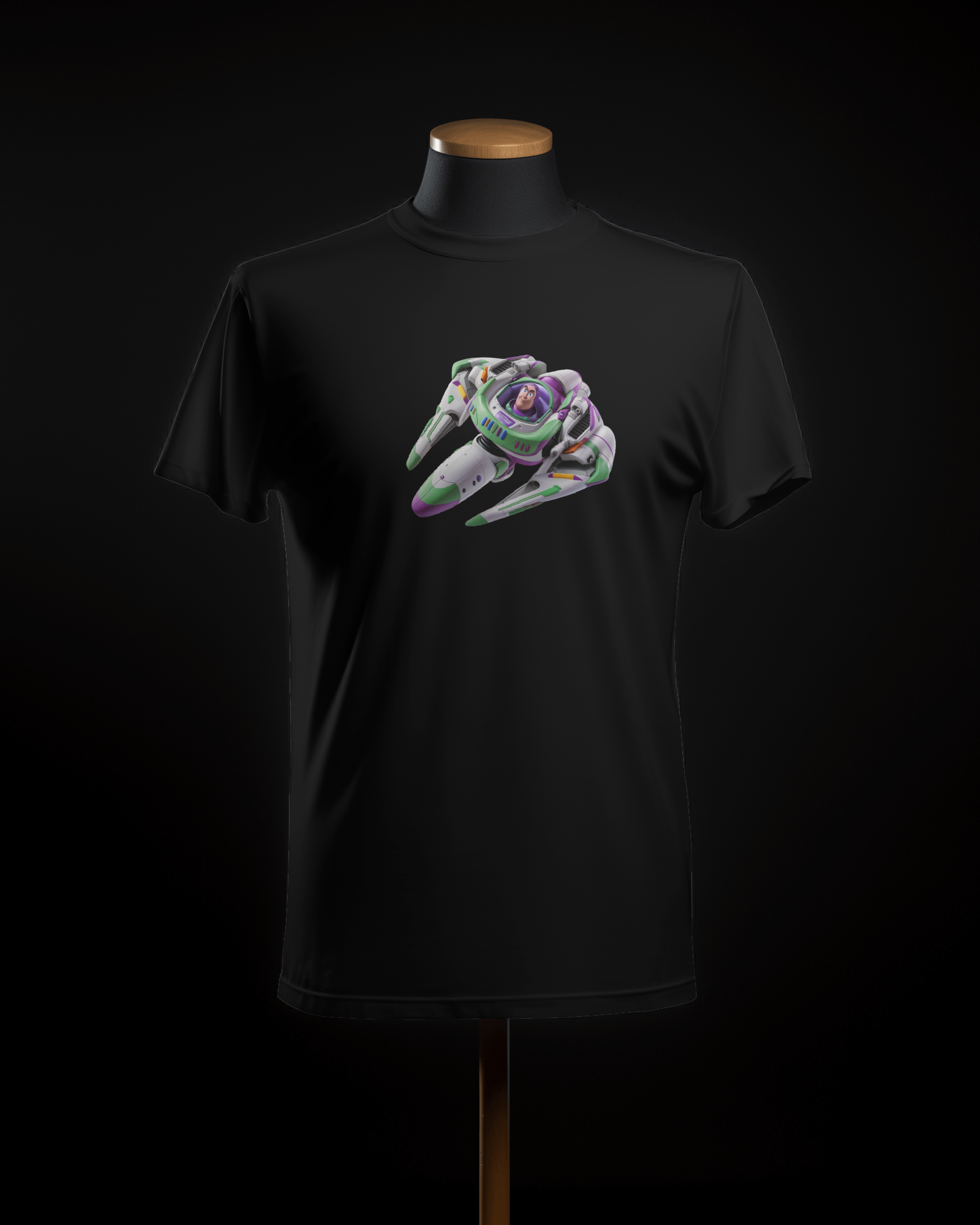 Buzz lightyear cartoon printed tshirt