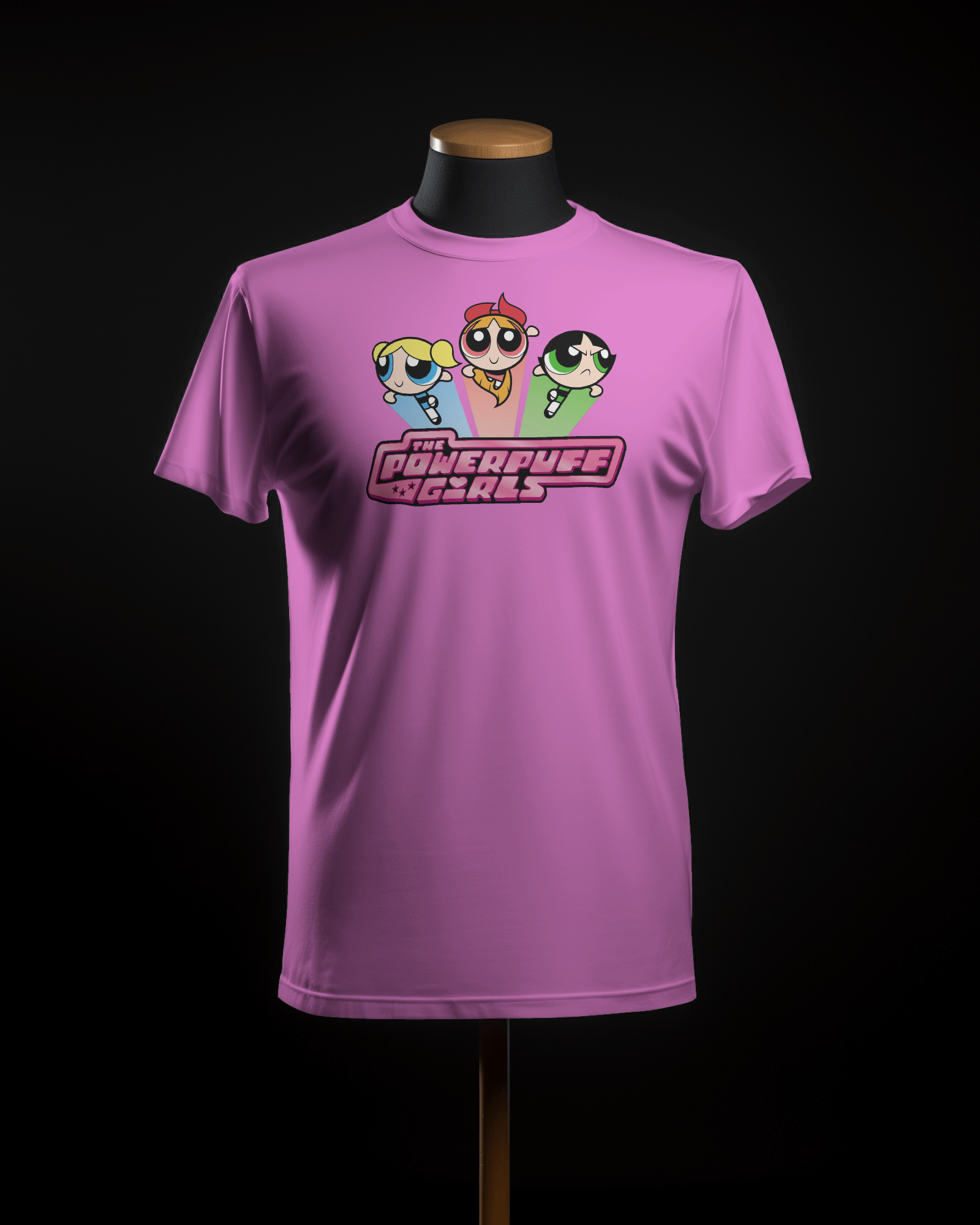 Powerpuff girls cartoon printed tshirt