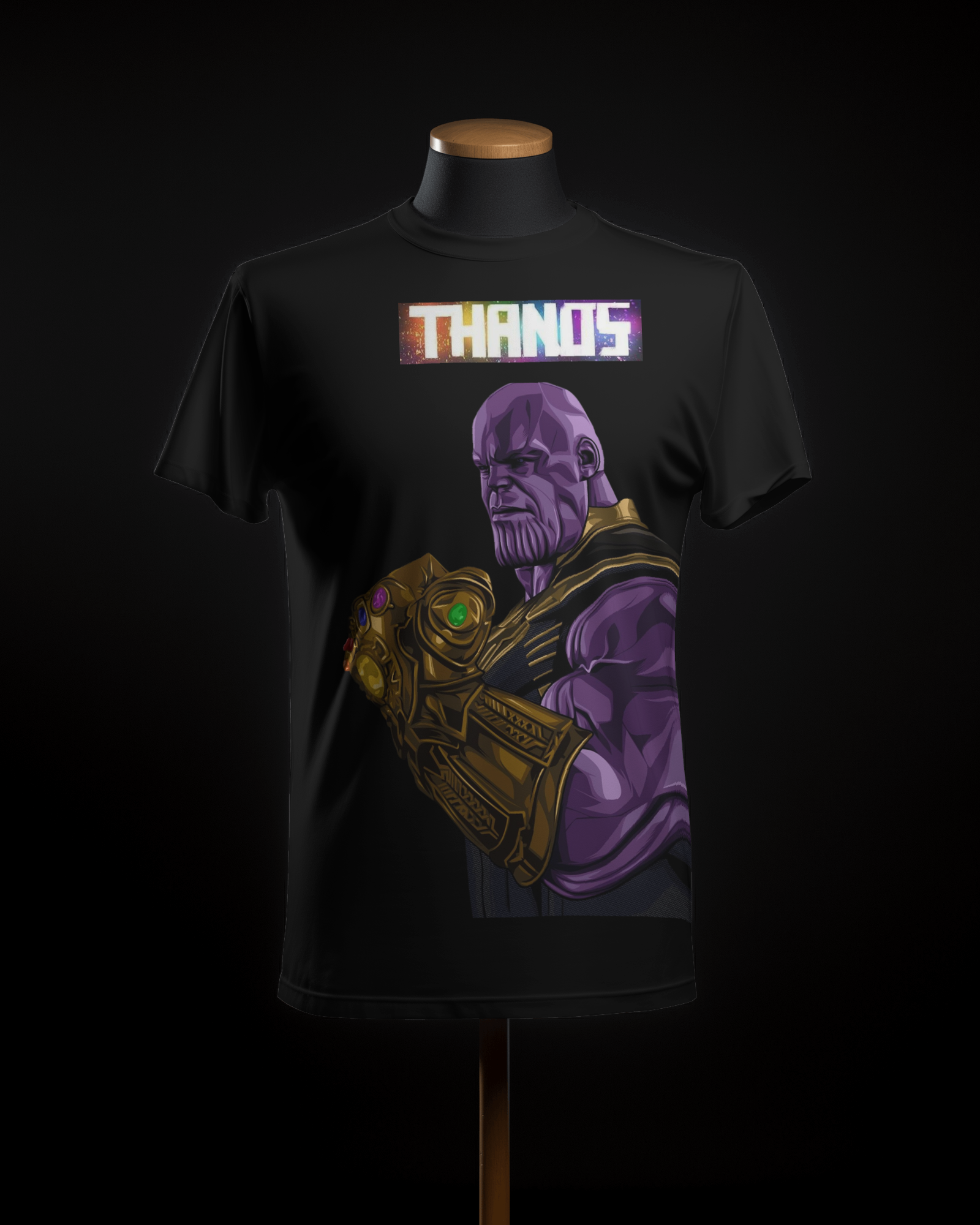 THANOS printed oversized tee